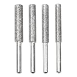 Ram-Pro 4-Size Rotary Tool Diamond Chainsaw Sharpening Files