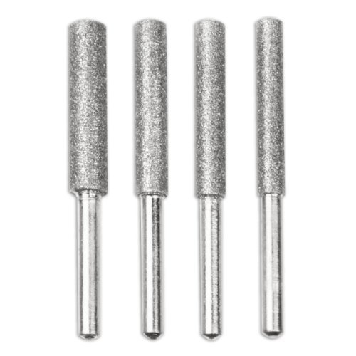 Ram-Pro 4-Size Rotary Tool Diamond Chainsaw Sharpening Files