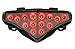 Integrated Sequential LED Tail Lights Smoke Lens for 2012-2016 Kawasaki Ninja 650