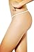 RwalkinZ Women's Plus Size T Back White Thongs Tanga Panties M-4XL Mesh Lace See Through