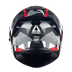 TRIANGLE Dual Visor Full Face Motorcycle Bike