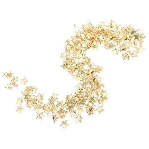 Hohopeti 200Pcs Brads Metal Fasteners for Scrapbooking DIY Crafts Card Making Embellishments