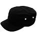 Duolaimi Army Cap For Unisex Adult (Black)