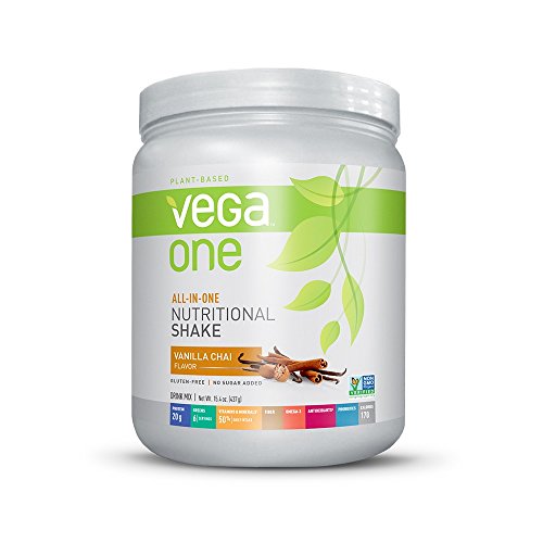 Vega One All-In-One Plant Based Protein Powder, Vanilla Chai, 0.96 lb, 10 Servings Vega One All-In-One Plant Based Protein Powder, Vanilla Chai, 0.96 lb, 10 Servings