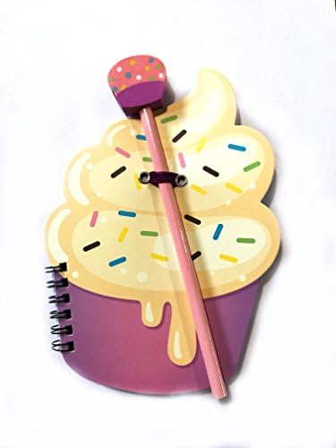 Sweet Like Ice Cream Notebook And Pencil Set With Cute Eraser