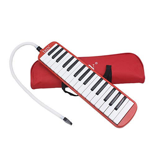 Liobaba 32 Keys Melodica Children Students Musical Instrument Harmonica Blowpipe Mouth Organ Portable Harmonica Pianica - Thumbnail 6
