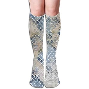 41Y n665y4L. SS300 WH-CLA Media Acuarela Piel De Serpiente Cómoda Mujer Invierno Calcetines Altos 50Cm Novedad Cosplay Impreso Cálido… 41Y n665y4L. SS300