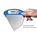 BBQ Thermometer eBook And Battery Included Digital Meat Oven Food Cooking Grill Thermometer For Barbeque Charcoal Cake Baking Instant Read Thermometer Collapsible Probe