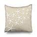 Soopat Sand Starfish Pillowcover 18 X18 Sand and Orange Starfish Throw Pillow Cover Home Decorative Cushion Case Pillow Case Sofa Bed Car Living Home With Hidden Zippered in Soft Catoon