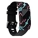 AIWELL Band Cover for Fitbit Charge 2, Silicone Rubber Sleeve Protect Case Screen Protector Charge 2 Accessory (2PC-03)