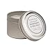 Paddywax Blue Apothecary Collection Scented Travel Tin Candle, 2-Ounce, Rosemary & Sea Salt