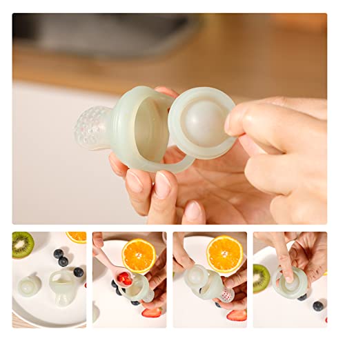 Eco inspired Baby Food Feeder,Fruit Feeder Pacifier,Food Grade Silicone