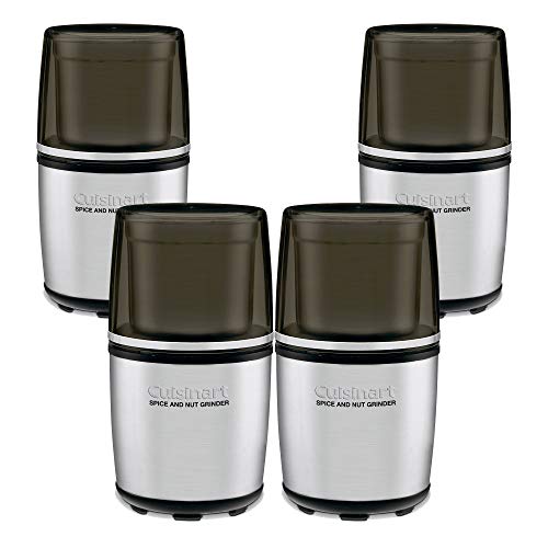 Cuisinart Kitchen Ground Spice and Nut Grinder (4 Pack) (Certified Refurbished)