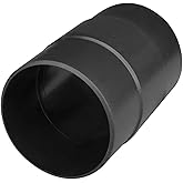 POWERTEC 70123V 4-Inch Dust Hose Connector w/Quick Connect Splice Adapter, ABS Plastic