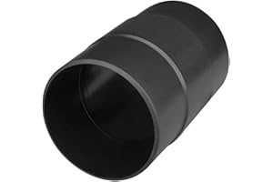 POWERTEC 70123V 4-Inch Dust Hose Connector w/Quick Connect Splice Adapter, ABS Plastic