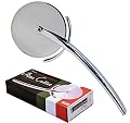 Limitless Chef Premium Stainless Steel Sharp Pizza Cutter Wheel, Zinc Alloy Pizza Pi Cutter, Also use for Pastry and Cakes, Easy to Clean, Dishwasher Safe.