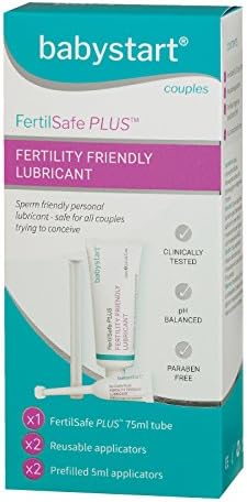 Babystart Fertility Lubricant, FertilSafe Plus Lubricating Gel Tube 75ml - Image 5