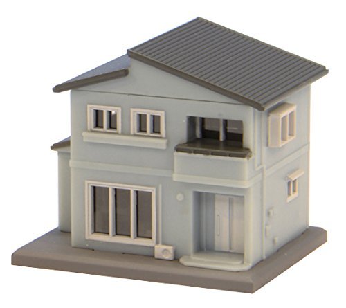 Rokuhan Z Gauge S043-2 Upstairs Houses B Blue