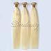 Dorabeauty Platinum Blonde Bundles 4×4 Lace Closure with 3 Bundles #613 Blonde 100% Brazilian Remy Human Hair (ST 14