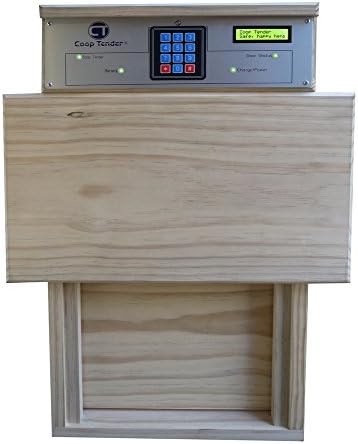 Internet Enabled Programmable Automatic Chicken Coop Door - Dusk to Dawn or Schedule - Freeze Protect