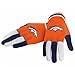 NFL Football 2014 Multi Color Team Logo Knit Gloves - Pick Team (Denver Broncos)