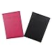 Honbay 2PCS Artificial Leather Passport Holder Cover Passport Case for Men and Women