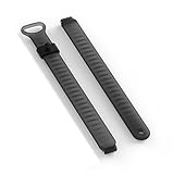 Misfit Ray bands,Metal Clasp Fastener Replacement Wrist Band Strap For Misfit Ray (Black)
