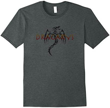 Mens Dracarys T-Shirt Medium Dark Heather