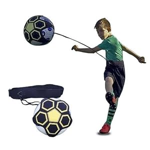 SoloKICK Soccer Trainer – Soccer and Football Kick and Throw Trainer for Solo Practice. Training Aid Helps Control…