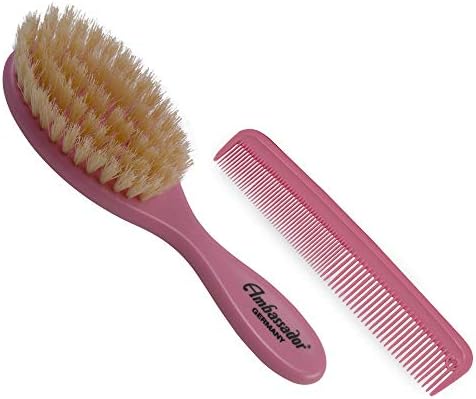 Ambassador Hairbrush Baby Brush & Comb Pink 1 Hairbrush