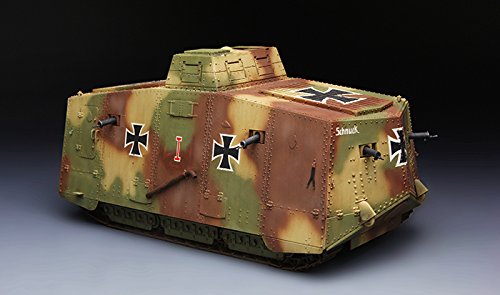 Meng TS-017 German Krupp A7V Tank 1/35 Scale Model Kit