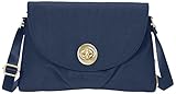 Baggallini Nassau Travel Crossbody Bag Gold Hardware, Pacific, One Size