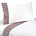 Sweet Jojo Designs 4-Piece Queen Sheet Set for Vintage Aviator Bedding Collection