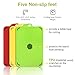 zanmini Color-Code Cutting Boards for Kitchen, Dishwasher-Safe Chopping Boards Set of 3, with Non-Slip Feet and Handing Hole Stand, BPA-Free, FDA Approved, Eco Friendly