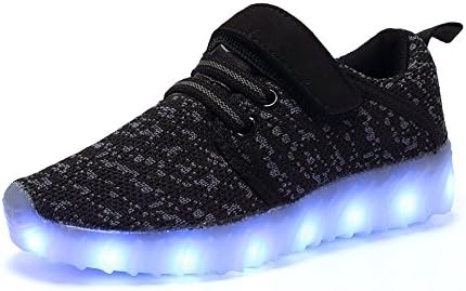 BlanKey LED Light up Shoes Kids Girls Boys Breathable Flashing Sneakers