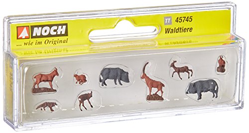 Noch 45745 Forest Animals 9/ Tt Scale  Figures