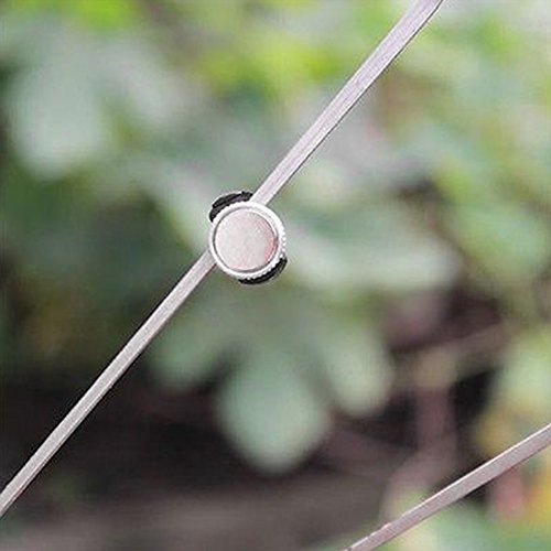 Goodjobb 1PC Super-powerful Magnet Round Flat Bicycle Spokes Universal Installing and Fixing Accessories