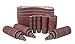 WEN 6523SP80 80-Grit Combination Belt & Sleeve Sandpaper Set, 24 Pack