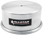 Allstar ALL26043 5-1/8" Mounting Diameter 2.5" Tall Standard Model Spun Aluminum Carburetor Hat