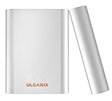 Slim Power Bank by ULCANIX 10000 mAh-Quick Charge 2.0 Dual USB Portable Charger - 2X Faster - Incredible Smart External Battery Compatible with iPhone, Samsung Galaxy, HTC, Smartphones & Tablets