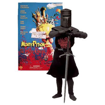 Black Knight Monty Python Costumes - JOHN CLEESE AS THE BLACK KNIGHT