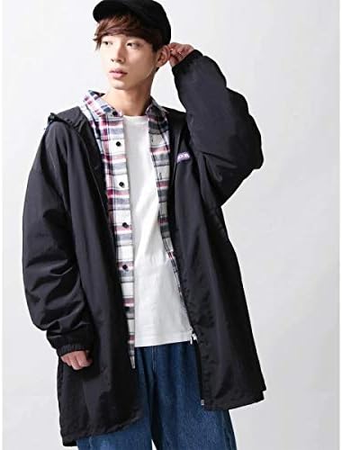 Amazon ウィゴー メンズ Wego Outdoor ナイロンロングブルゾン 別注 ブラック M コート ジャケット 通販