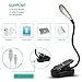LOYLOV Reading Light, 7 LED Book Light with 3 Lighting Modes Warm/Cool White Eye-Care Brightness, USB Rechargeable, Clip On Headboard Book Lamp, Touch Switch Bedside Reading Lamp for Bookworms and Kid