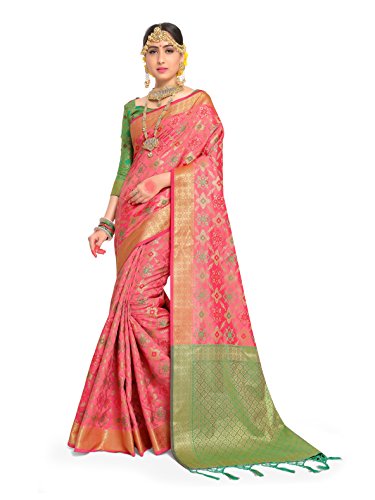 Elina fashion sarees for women patola art silk woven wo…