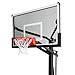 Lifetime 90180 Height Adjustable Mammoth In Ground Basketball System, 60 Inch Backboard