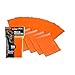 BCW Deck Guard - Double Matte Orange Card Sleeves | Acid-Free, Archival-Safe, No PVC | Anti-Glare Matte Finish | Fits Standard 2½