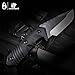 Zymise HX outdoors - Fixed Blade Tactical Knives with Sheath,Tanto Blade Outdoor Survival Knife,Special Forces Tactical Knife,Ergonomics G10 Anti-skidding Handle (Warrior)