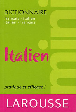 Mini dictionnaire français-italien, italien-français