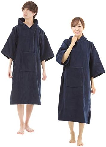 リラクシータオルポンチョ コットン100 バスローブ サウナポンチョ サーフィンポンチョ 日本検品