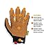 Mechanix Wear X-Large Durahide Leather Work Gloves with Secure Fit, Brown